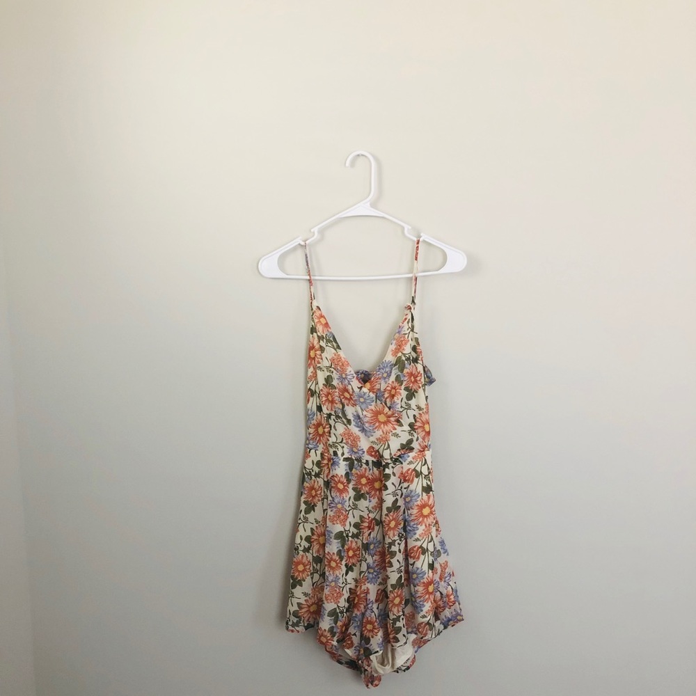 American Eagle | Floral Romper